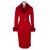 Autre Marque Skirt suit Red Wool Fur  ref.34942