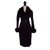 Autre Marque Baya  Skirt suit Black Wool Fur  ref.35061
