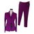 Strenesse traje de pantalon Púrpura Viscosa Elastano Poliamida  ref.35066