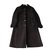 Burberry Manteau Cuir d'agneau Chocolat  ref.35092