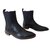 Givenchy chain trim boots, Size 39,5 Black Leather  ref.35100