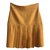 Gucci Skirt Yellow Silk  ref.35142