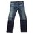 Dsquared2 Jeans droit Coton Bleu  ref.35209