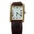 Cartier Relojes de cuarzo Burdeos Oro amarillo  ref.35362