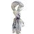 Hermès Sciarpa Bianco Cotone  ref.35506