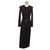 Dkny Dress Black Rayon  ref.35607