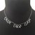 Christian Dior Dior Logo Necklace in Silver Silvery Silver-plated  ref.35624