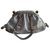 Gianni Versace Handbag Silvery Leather  ref.35791