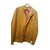 Yves Saint Laurent Blazer Jacket Mustard Cotton  ref.35835