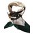 Burberry Silk scarf Cream  ref.35892