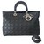 Dior Handtasche Schwarz Leder  ref.35905