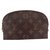 Louis Vuitton Clutch bag Brown Leather  ref.35910