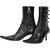 Luciano Padovan Ankle Boots Black Leather  ref.35971