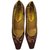 Miu Miu Heels Brown Beige Exotic leather  ref.35997
