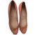 Autre Marque Kalogirou Private Label Heels Pink Exotic leather  ref.36008