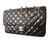 Timeless Chanel Handbag Black Leather  ref.36041