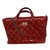 Chanel Rita Tote Red Patent leather  ref.36110