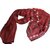Chanel Silk scarf Dark red Cashmere  ref.36177