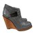 Mulberry Ankle Boots Silvery Leather  ref.36190