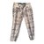Prada Pants, leggings Beige Silk  ref.36249