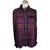 Tommy Hilfiger Check shirt Red Blue Cotton  ref.36371