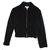 Prada Kurze schwarze Jacke Polyester Nylon  ref.36405