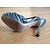 Ermanno Scervino Pumps aus blauem exotischem Pythonleder Größe 37 - Ansicht 3