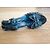 Ermanno Scervino Pumps aus blauem exotischem Pythonleder Größe 37 - Ansicht 5