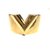 Louis Vuitton Pulseira Dourado Metal  ref.36424