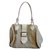 Fendi Handbag Beige Leather Cloth  ref.36451
