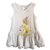 Autre Marque Kleid Weiß Polyester  ref.36554