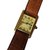 Cartier Buen reloj Dorado Plata Chapado en oro Rojo  ref.36603