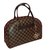Louis Vuitton Handbag Caramel Leather  ref.36608