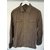 Autre Marque Camicia V9sage kaki in cotone Cachi - vista 3