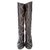 Valentino Boots Brown Blue Exotic leather  ref.36845