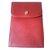 Lanvin Wallets Small accessories Red Dark red Leather  ref.36847