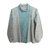 Christian Dior Sports Button Up Blouse Blue Beige Cotton  ref.36914