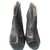 Fendi Heels Black Leather Synthetic  ref.36971