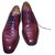 Cole Haan Lace ups Dark red Leather  ref.36994