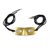 Louis Vuitton -Masquerade Masken-Stirnband Golden  ref.37070