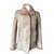 Chanel Chaqueta Beige Lana  ref.37302