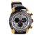 Versace Relojes de cuarzo Negro Dorado Cuero  ref.37354