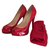 Christian Louboutin Prive Red Patent leather  ref.37363