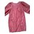 Yves Saint Laurent Kleid Pink Baumwolle  ref.37367