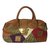 Vintage-Patchwork-Tasche von Fendi Mehrfarben Leder  ref.37453