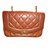 Chanel Handbag Brown Leather  ref.37461
