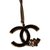 Chanel Necklace Black Metal  ref.37531