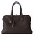 Hermès Handbags Dark brown Leather  ref.37539