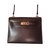 Hermès MINI KELLY 20 Dark brown Leather  ref.37569