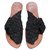 Osklen Sandals Black Exotic leather  ref.37606